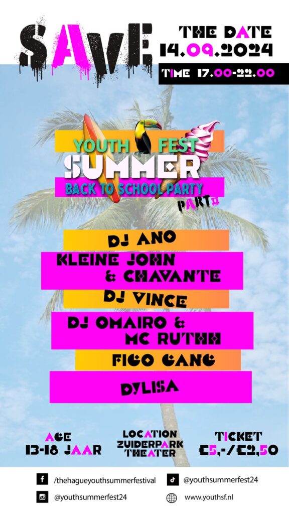 Youth Summerfest – Back to school edition part II i.s.m. Young Entrepreneurs [13-18 jaar]