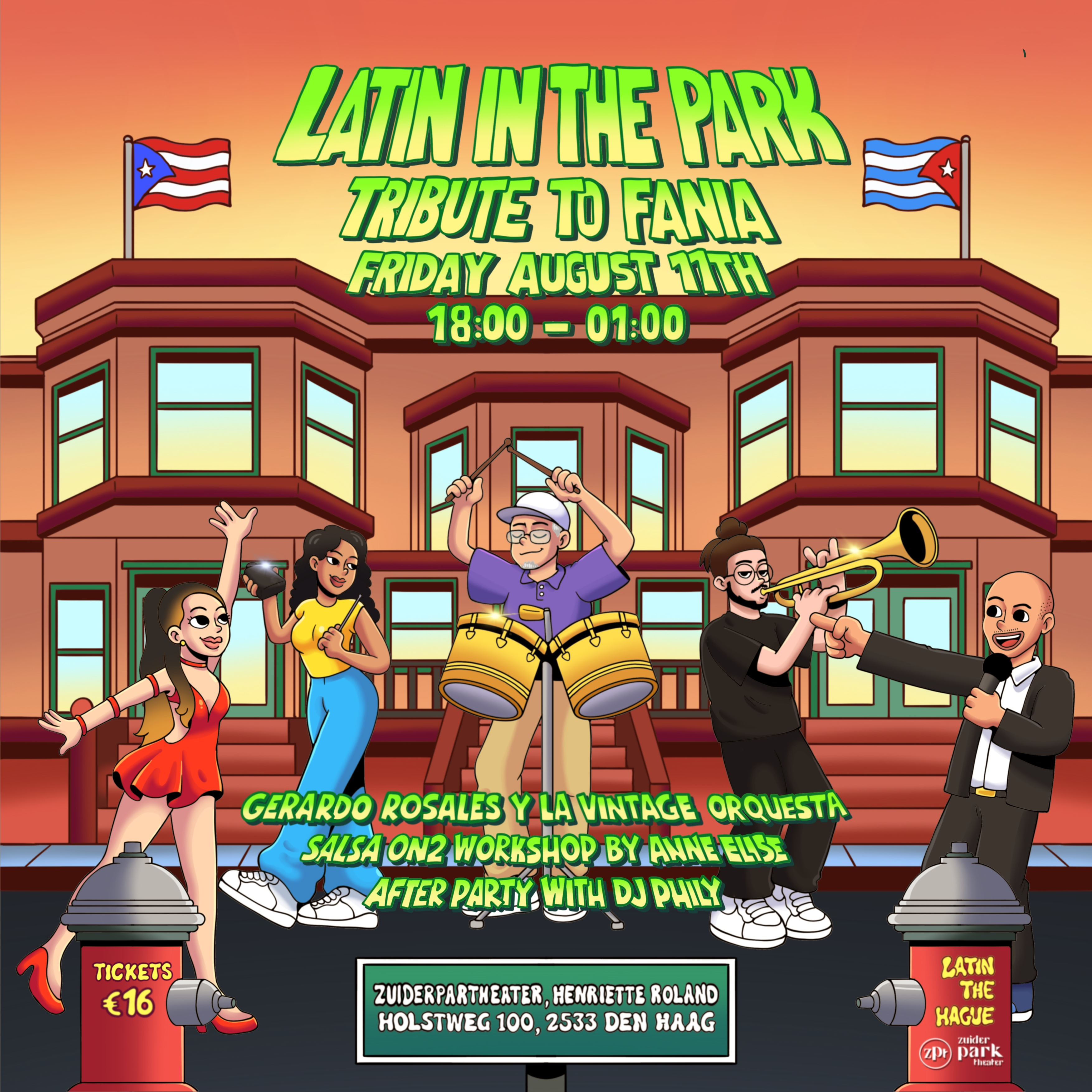 Latin in the Park #2 – Fania All Stars – ism Latin The Hague