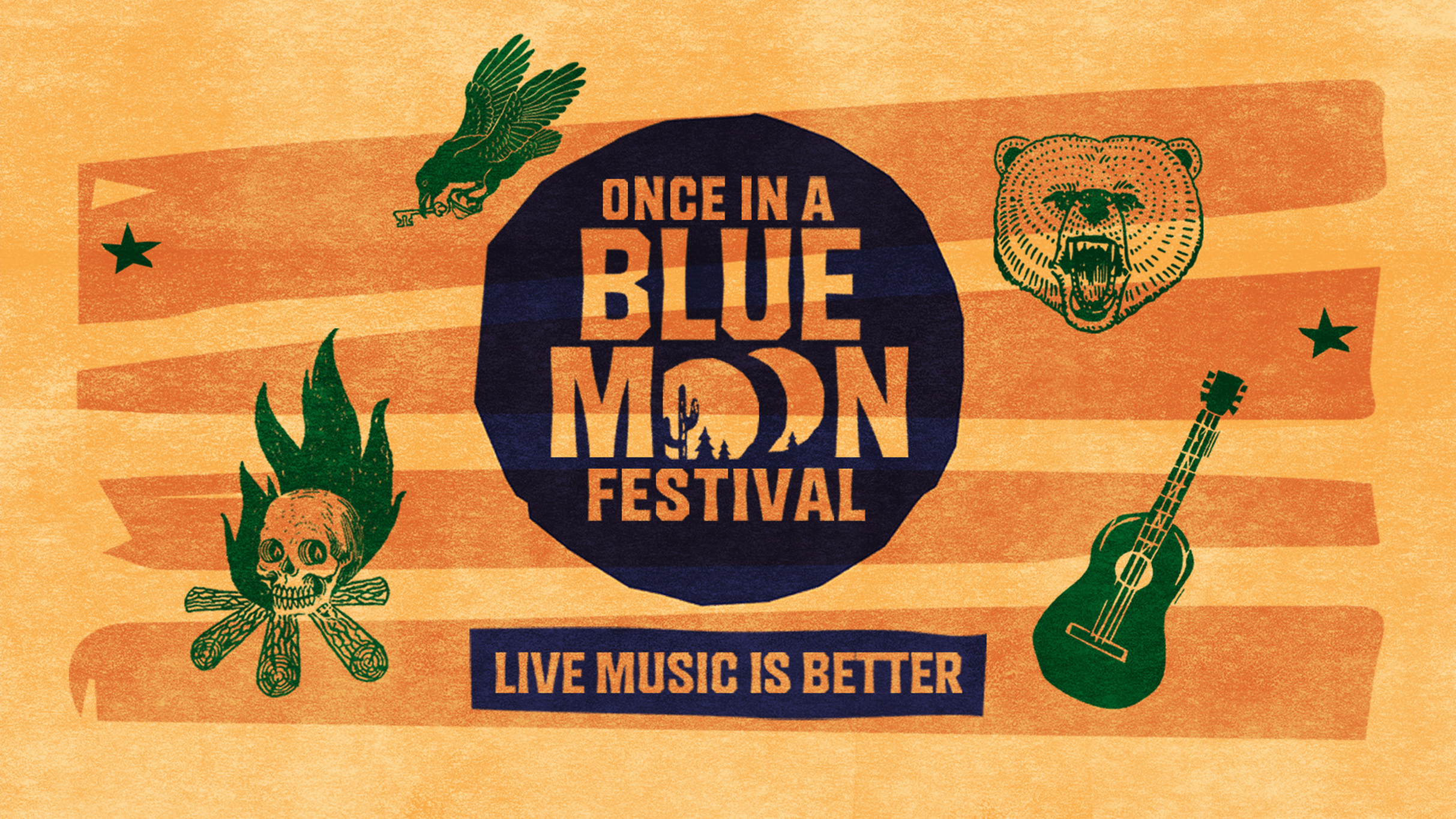 Once In A Blue Moon Festival - SUNDAY TICKET